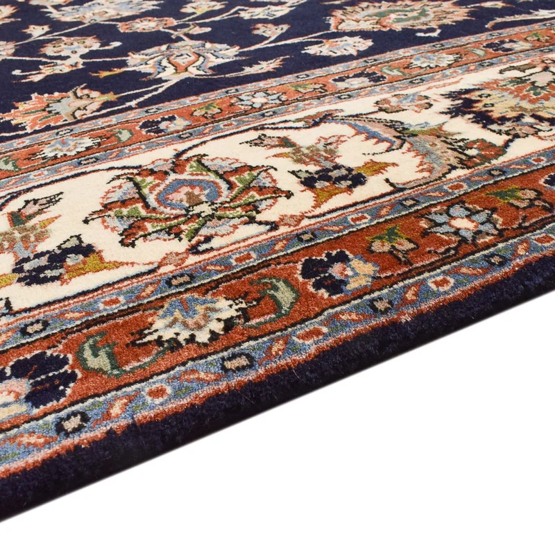 Maschad Teppich 195x310cm - Perserteppich - dunkelblau