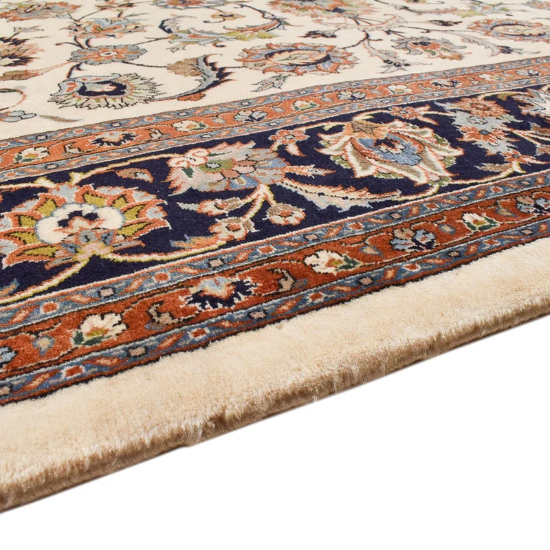 Maschad Teppich 199x293cm - Perserteppich - beige