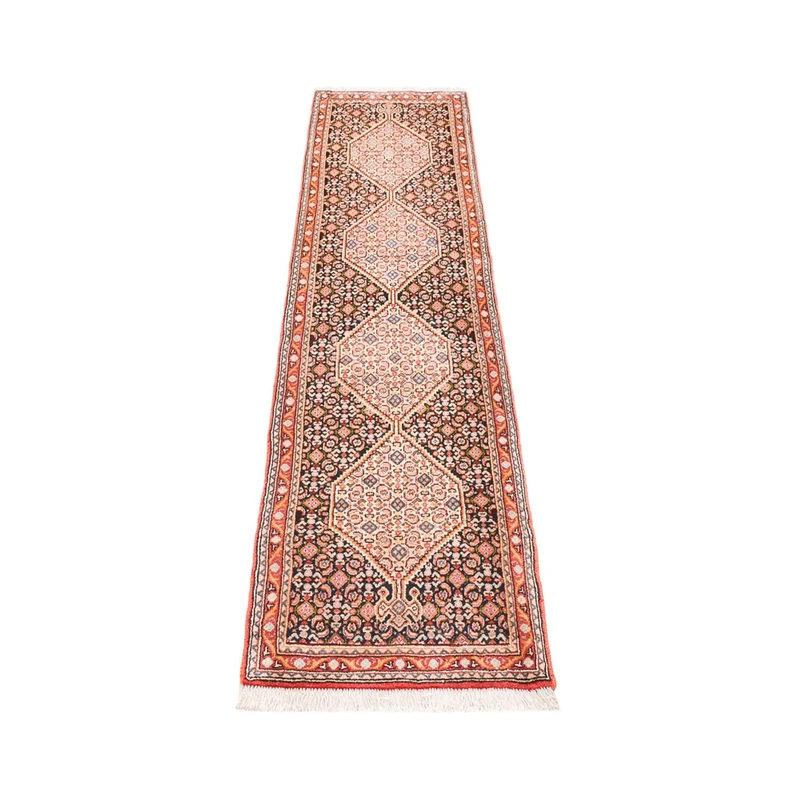 Sarough Teppich 80x190cm - Perserteppich - rost