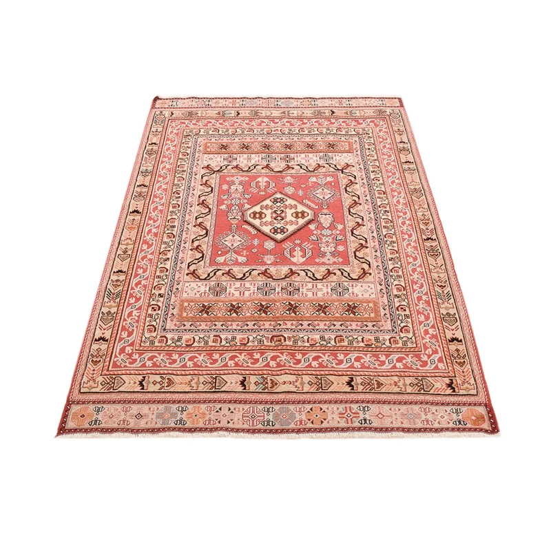 Kelim Fars Teppich 135x195cm - hellrot