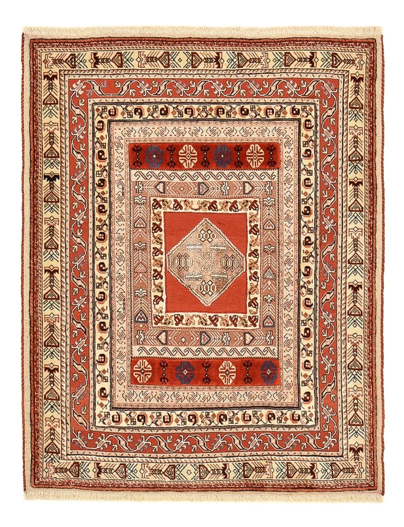 Kelim Fars Teppich 117x155cm - mehrfarbig