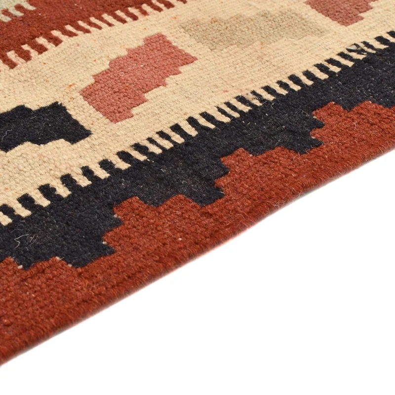 Kelim Fars Teppich 100x153cm - mehrfarbig