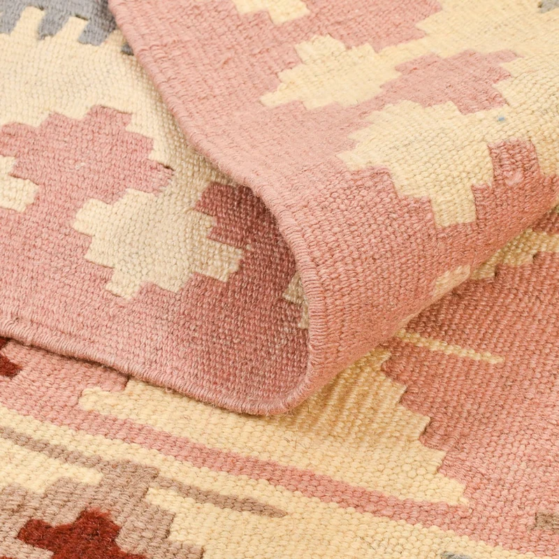 Kelim Fars Teppich 105x150cm - beige