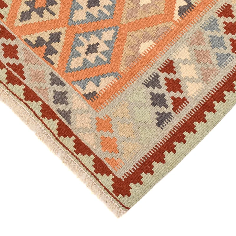 Kelim Fars Teppich 103x145cm - mehrfarbig