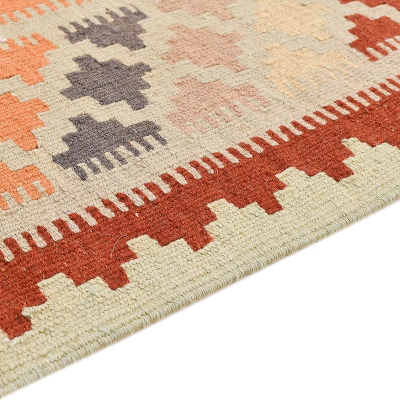 Kelim Fars Teppich 103x145cm - mehrfarbig