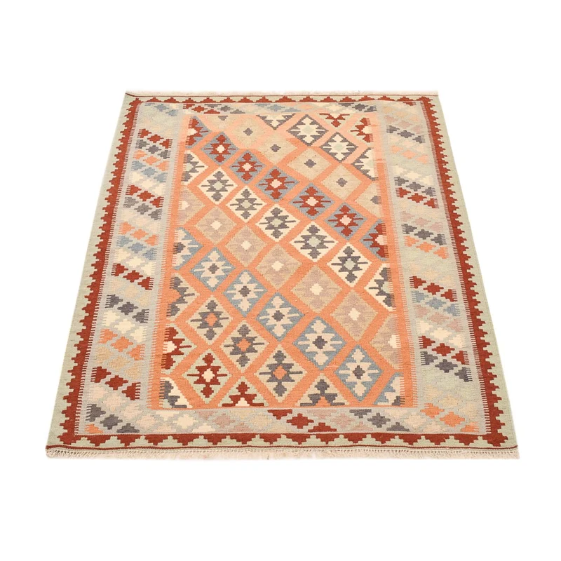 Kelim Fars Teppich 103x145cm - mehrfarbig