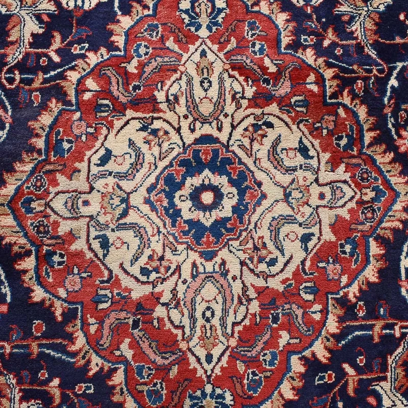 Mahal Teppich 300x522cm - Perserteppich - dunkelblau