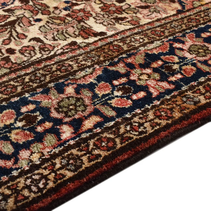 Borchalou Teppich 153x209cm - Perserteppich - dunkelbeige