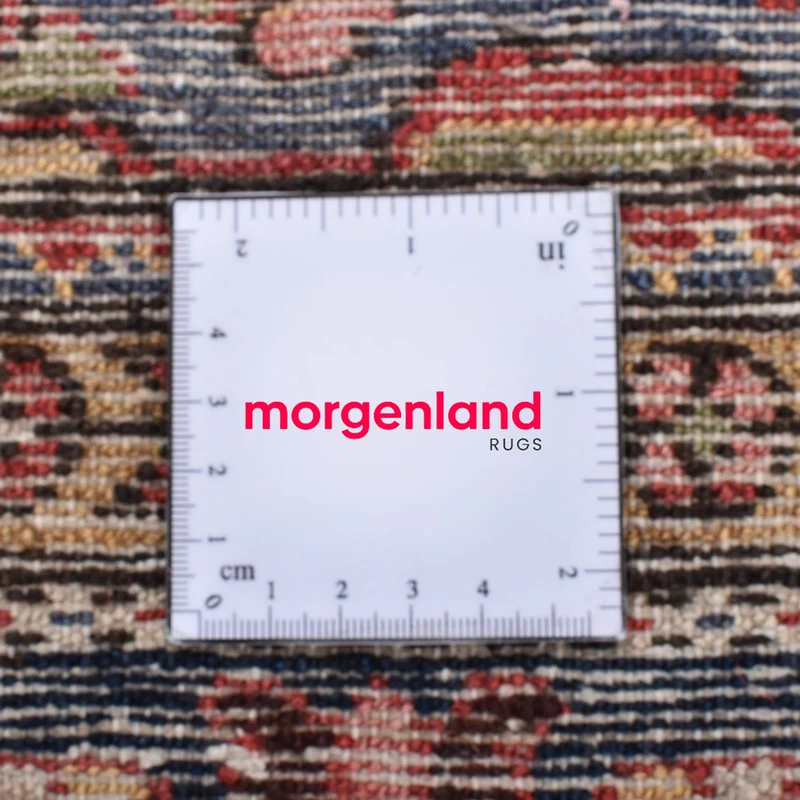 Borchalou Teppich 153x209cm - Perserteppich - dunkelbeige