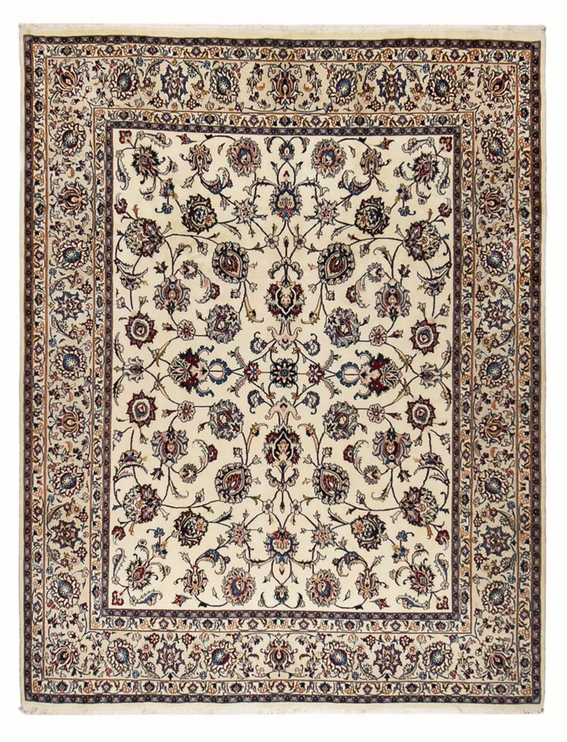 Maschad Teppich 250x325cm - Perserteppich - beige