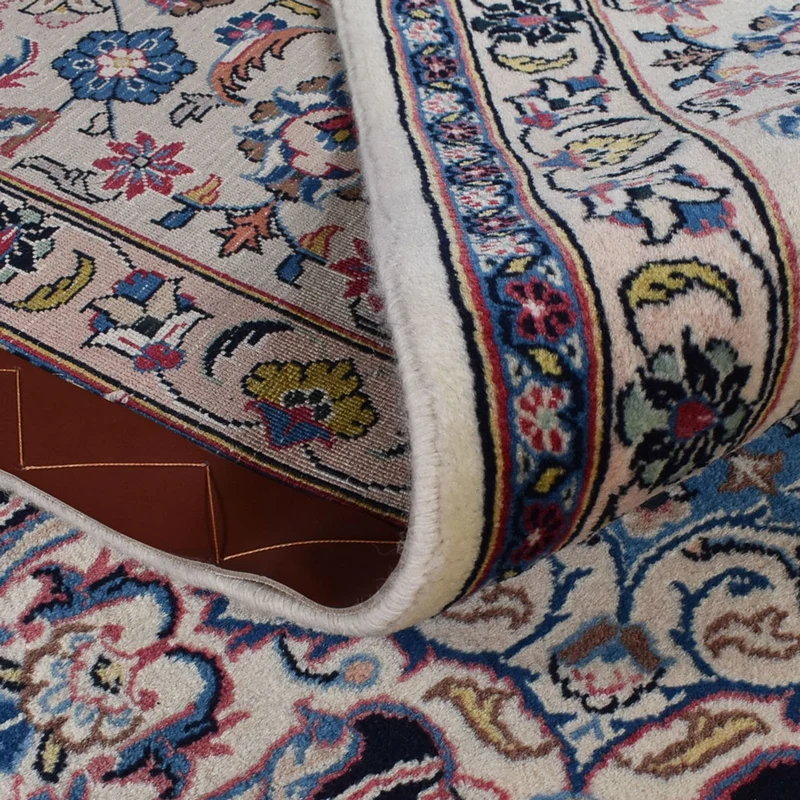 Maschad Teppich 241x336cm - Perserteppich - hellgrau