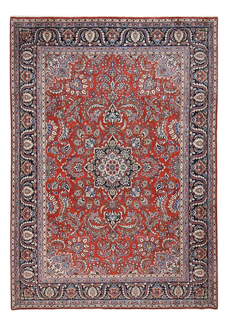 Rafsanjan Teppich 227x327cm - Perserteppich - rot