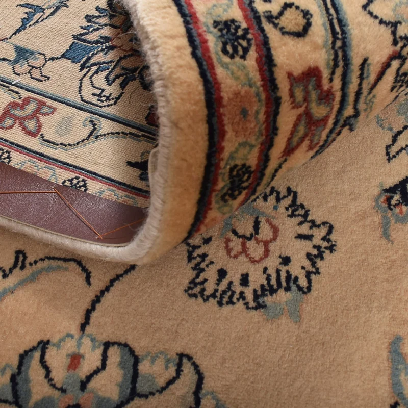 Maschad Teppich 248x346cm - Perserteppich - dunkelbeige