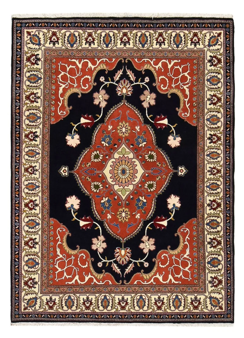 Kaschkuli Teppich 175x235cm - Perserteppich - dunkelblau