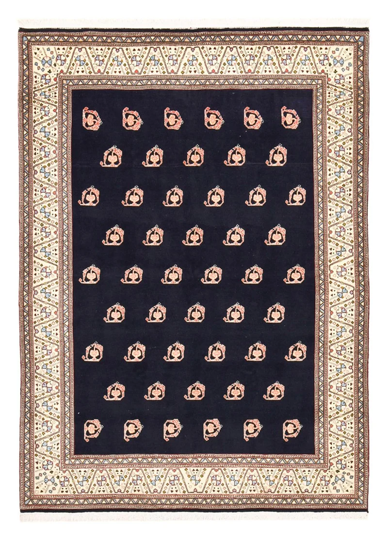 Kaschkuli Teppich 175x240cm - Perserteppich - dunkelblau
