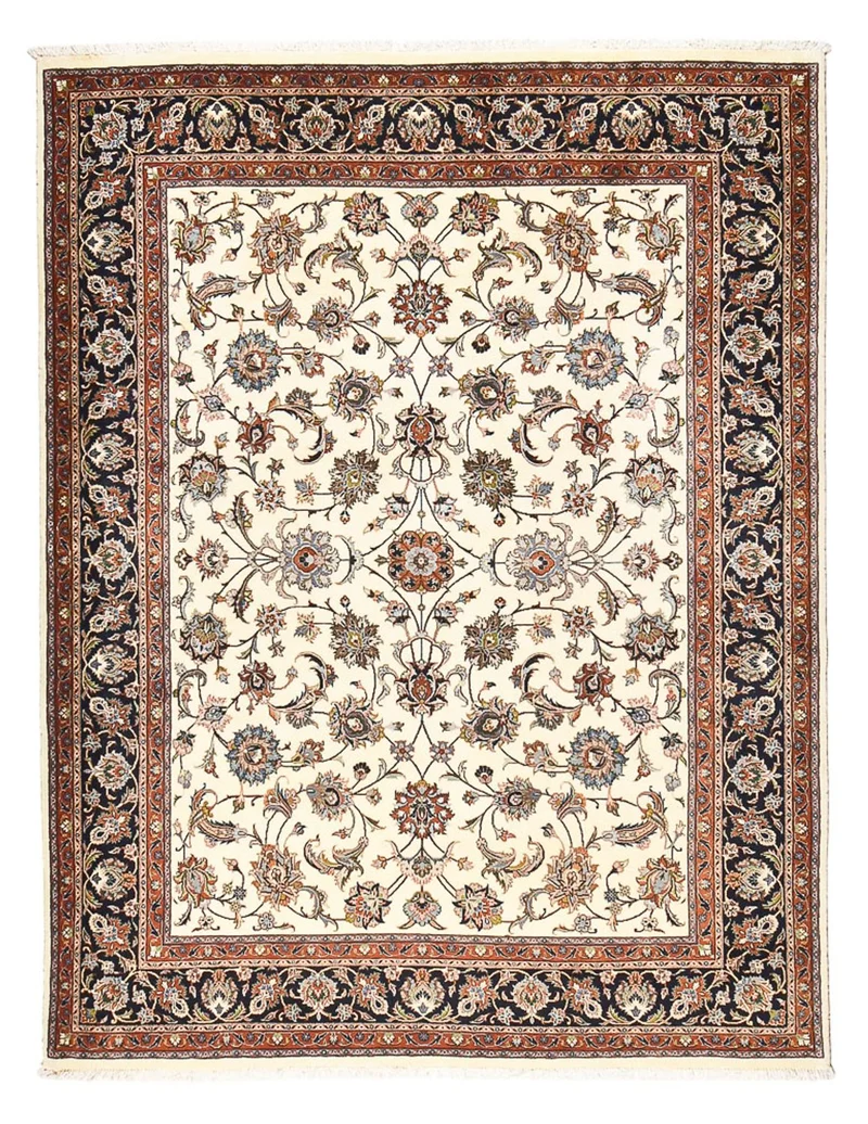 Maschad Teppich 200x270cm - Perserteppich - beige