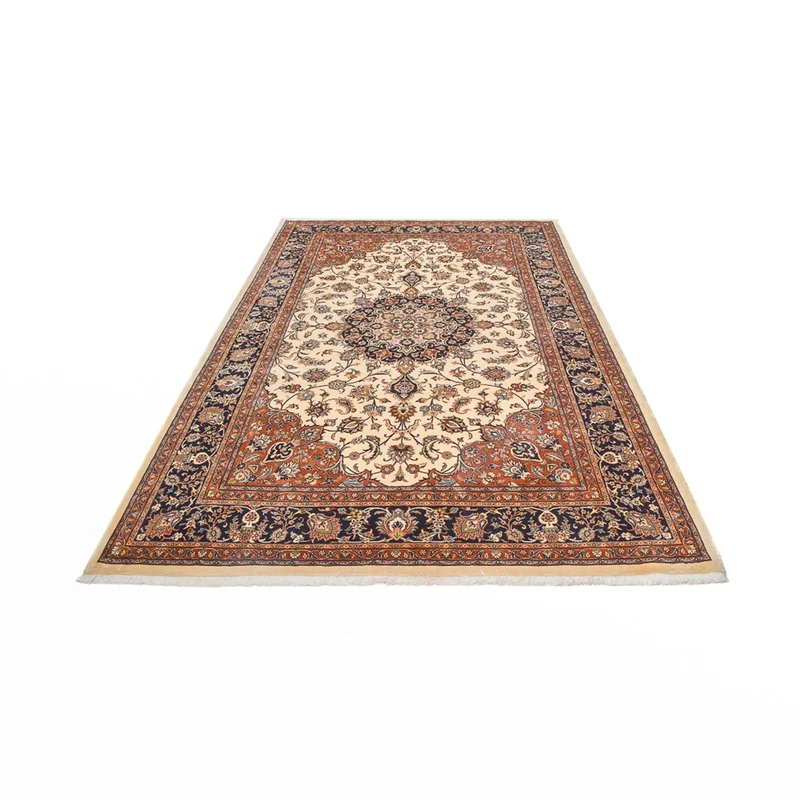 Maschad Teppich 196x284cm - Perserteppich - beige