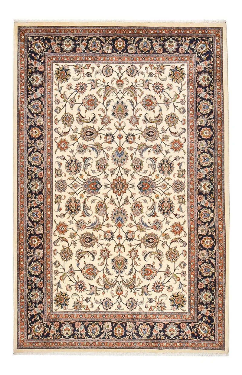 Maschad Teppich 193x302cm - Perserteppich - beige