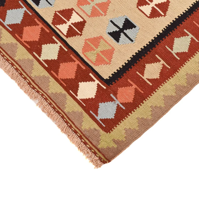Kelim Fars Teppich 107x152cm - mehrfarbig