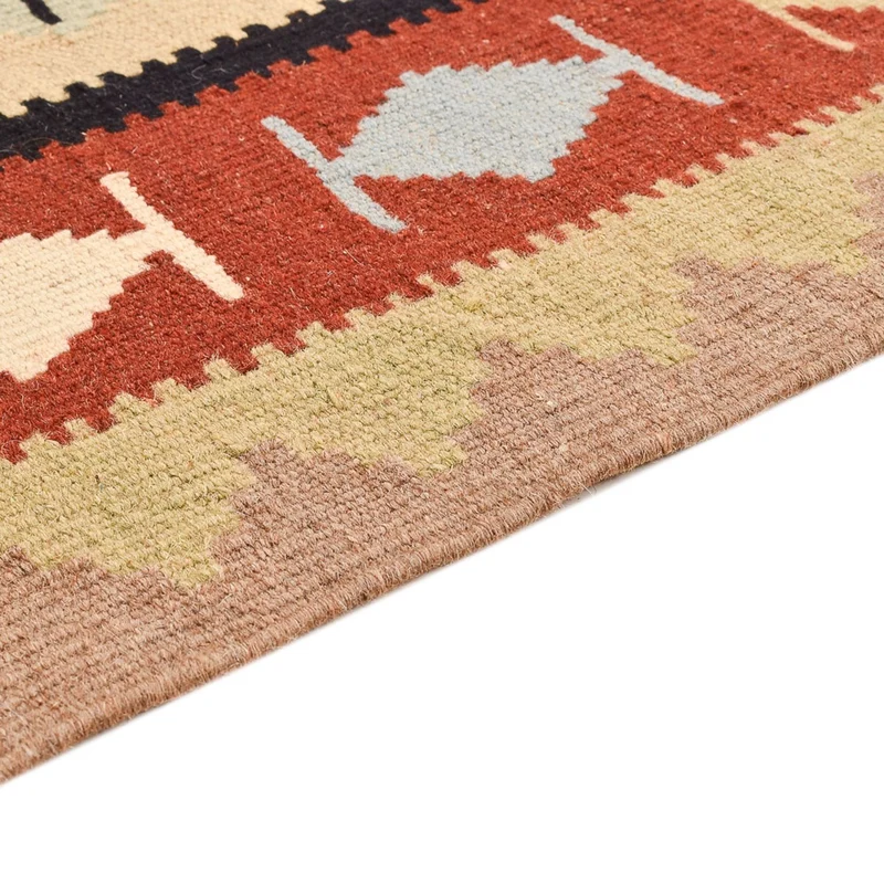 Kelim Fars Teppich 107x152cm - mehrfarbig