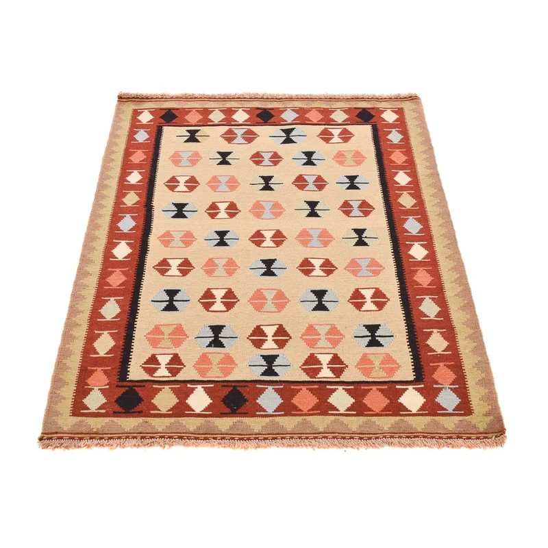 Kelim Fars Teppich 107x152cm - mehrfarbig
