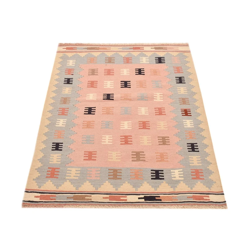 Kelim Fars Teppich 100x154cm - mehrfarbig