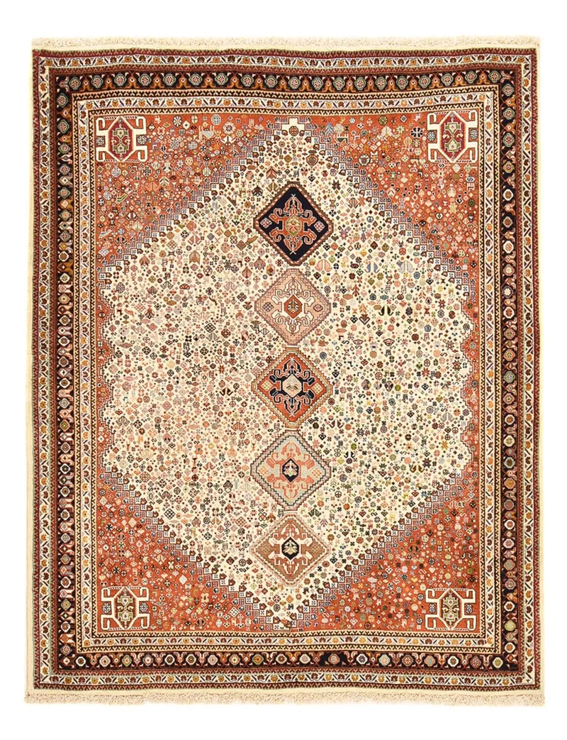 Kaschkuli Teppich 174x222cm - Perserteppich - sand