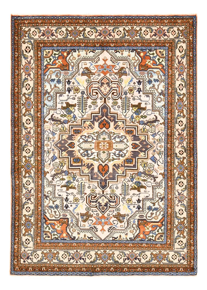 Ardebil Teppich 140x193cm - Perserteppich - mehrfarbig