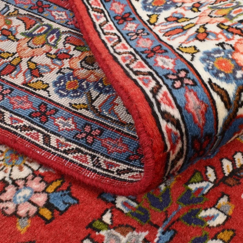 Sarough Teppich 127x207cm - Perserteppich - rot