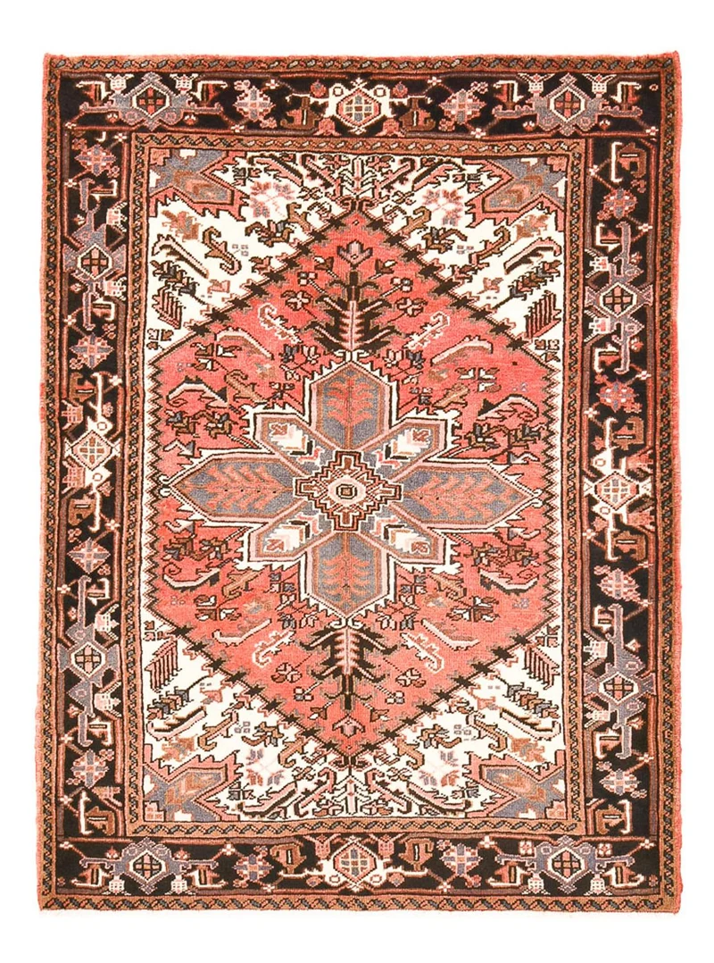 Garawan Teppich 156x205cm - Perserteppich - hellrot