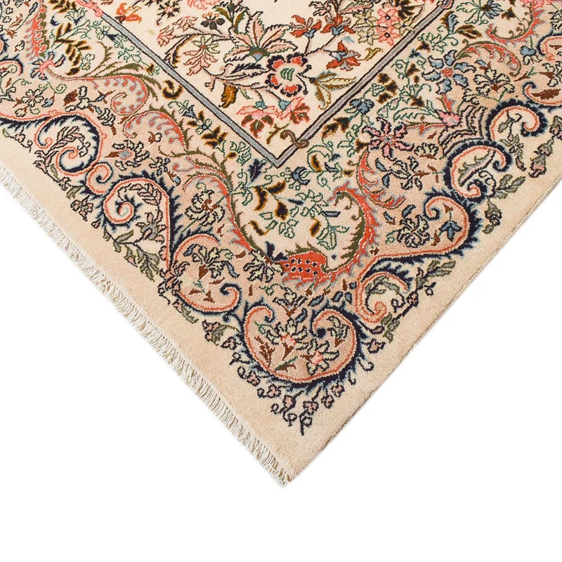 Kaschmar Teppich 240x338cm - Perserteppich - dunkelbeige