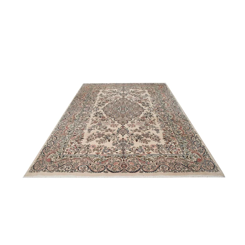 Kaschmar Teppich 240x338cm - Perserteppich - dunkelbeige