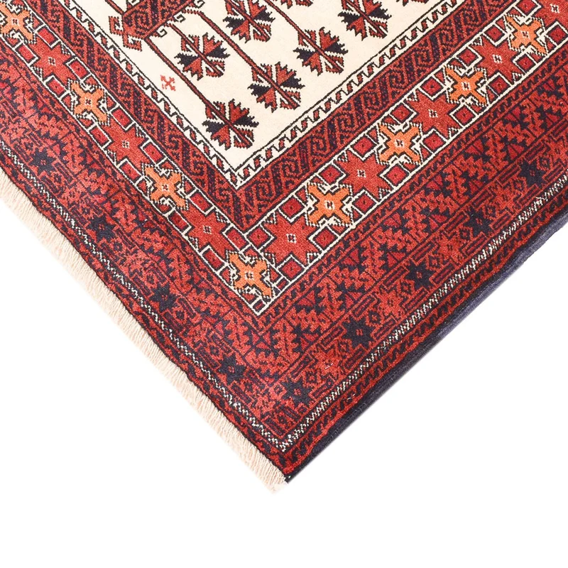 Turkaman Teppich 100x150cm - Orientteppich - mehrfarbig