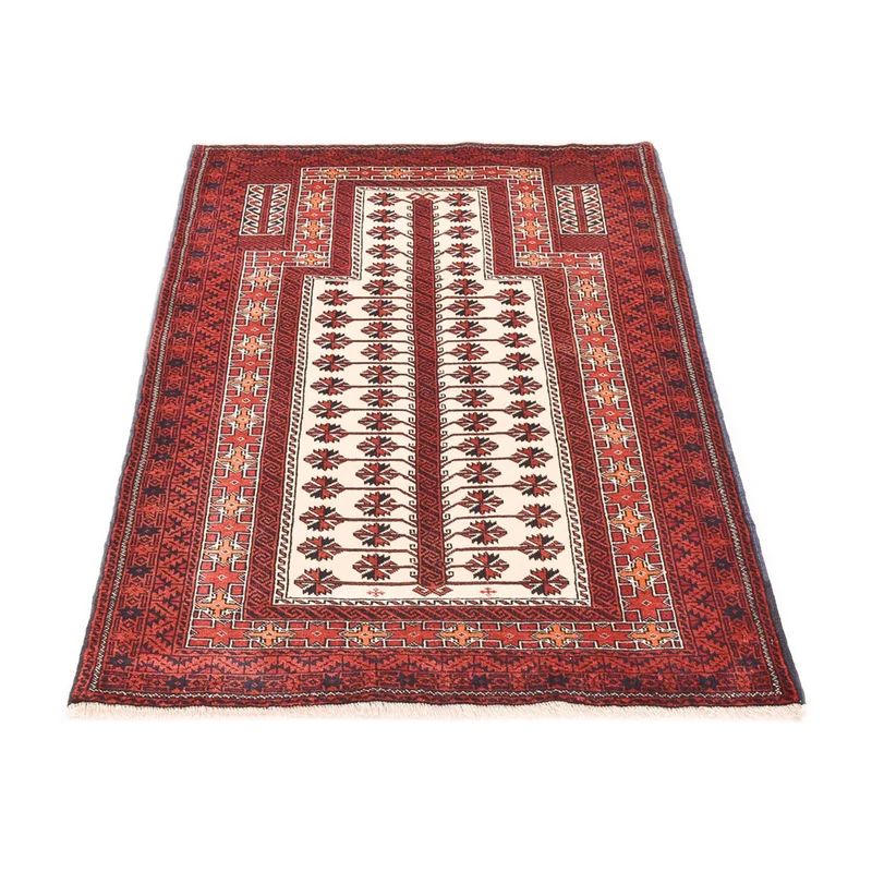 Turkaman Teppich 100x150cm - Orientteppich - mehrfarbig