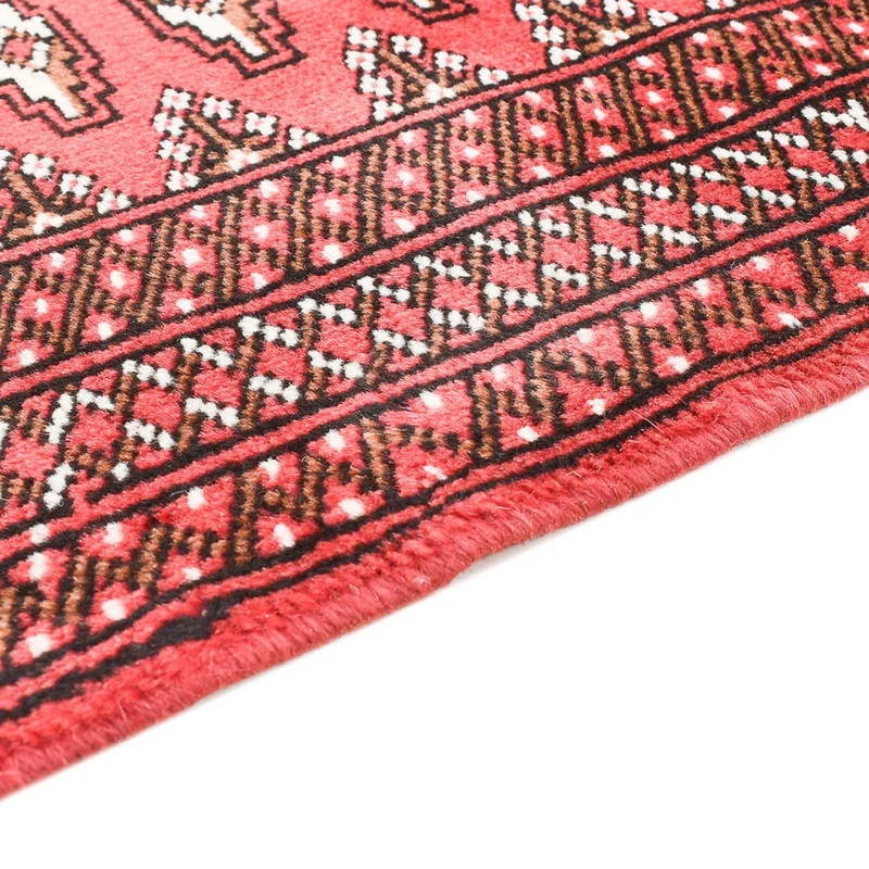 Turkaman Teppich 94x135cm - Orientteppich - rot