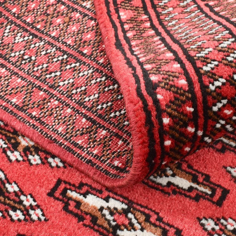 Turkaman Teppich 94x135cm - Orientteppich - rot