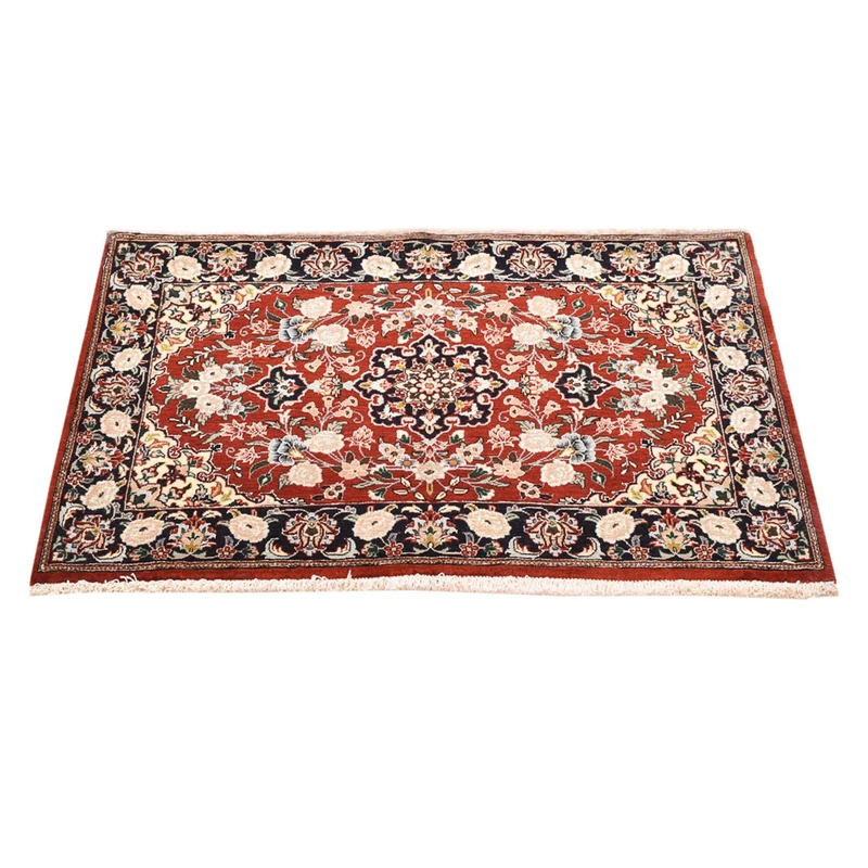 Ghom Teppich 68x104cm - Perserteppich - rot
