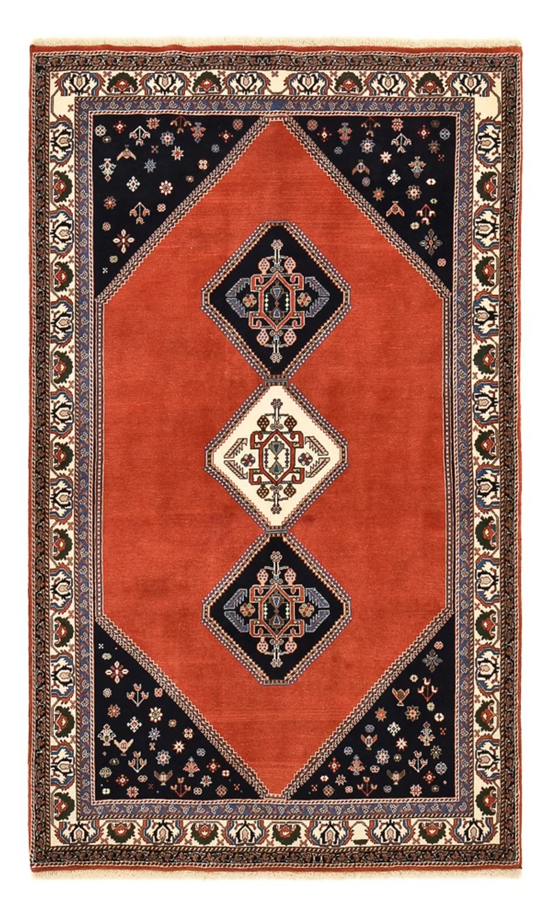 Kaschkuli Teppich 139x228cm - Perserteppich - rot