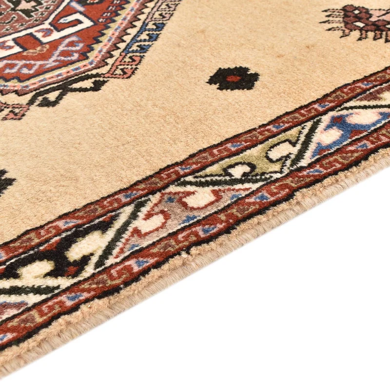 Kaschkuli Teppich 80x125cm - Perserteppich - hellbeige