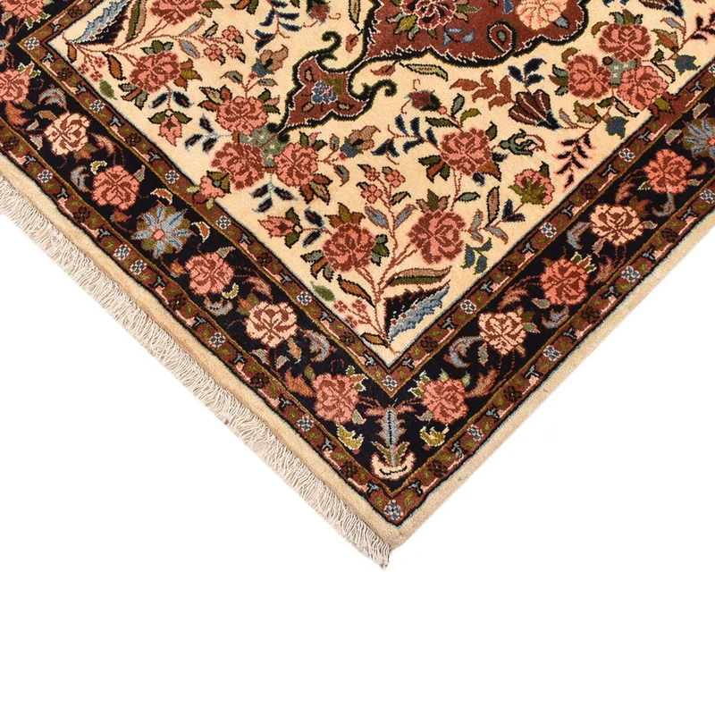 Ghom Teppich 70x120cm - Perserteppich - mehrfarbig
