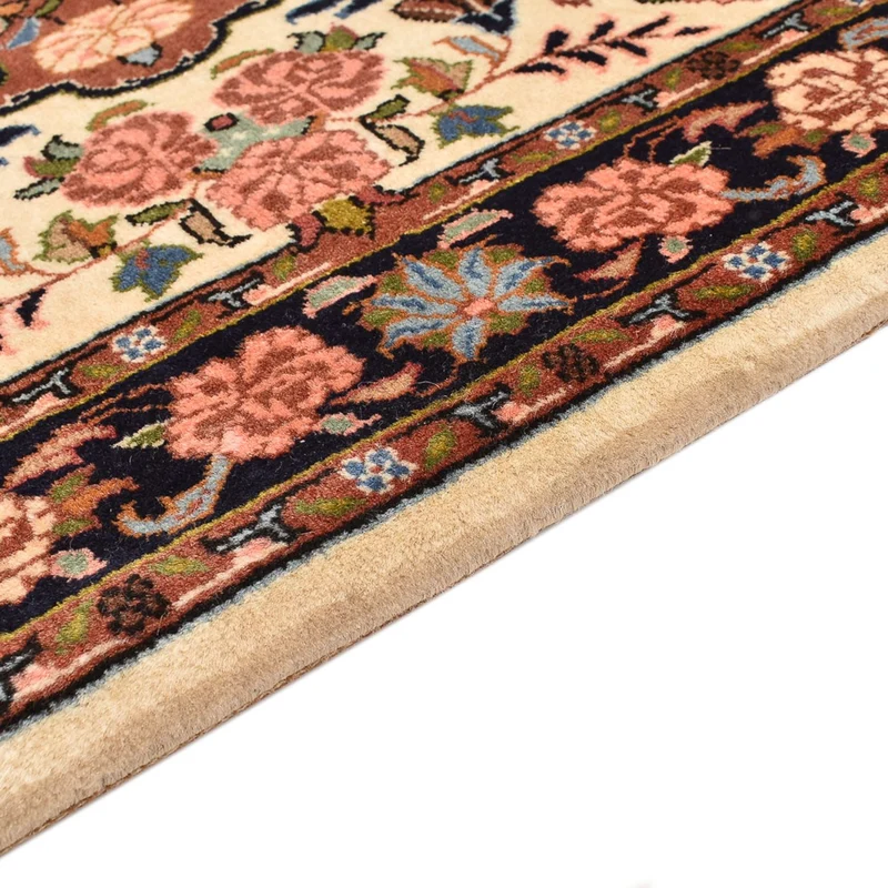 Ghom Teppich 70x120cm - Perserteppich - mehrfarbig