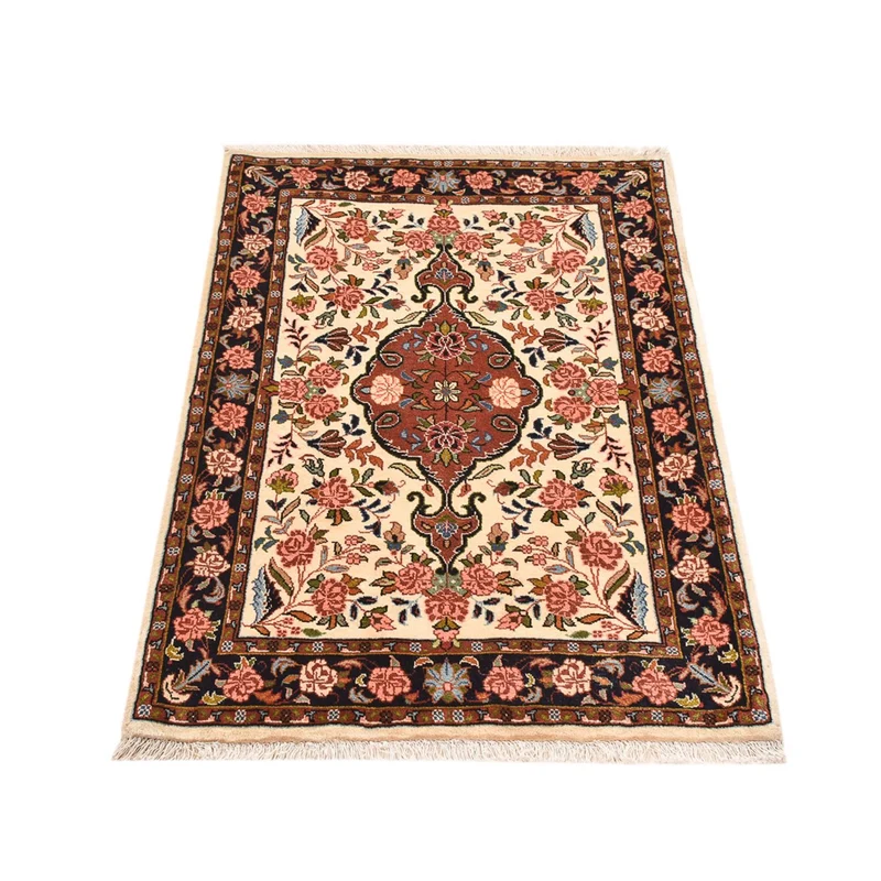 Ghom Teppich 70x120cm - Perserteppich - mehrfarbig