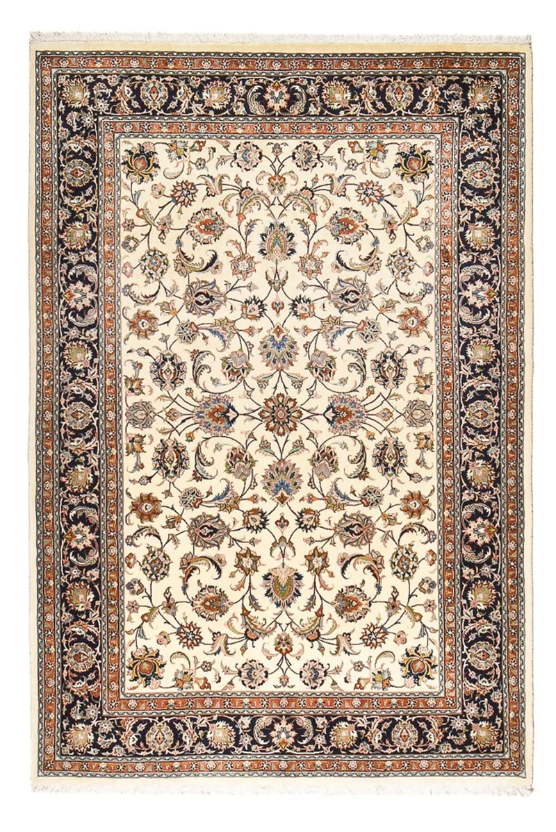 Maschad Teppich 200x294cm - Perserteppich - beige