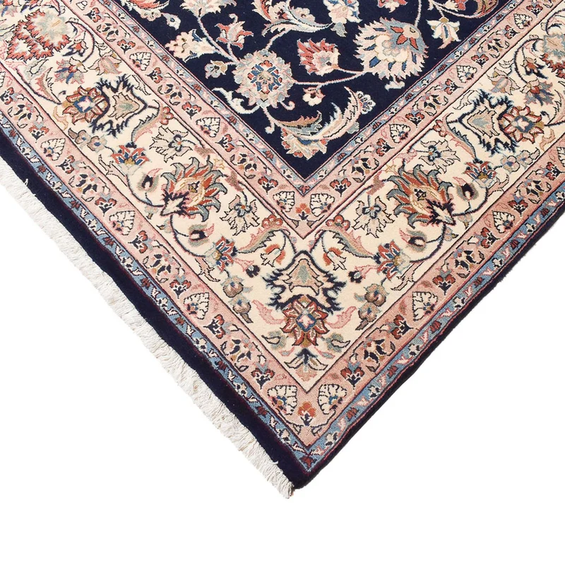 Maschad Teppich 192x285cm - Perserteppich - dunkelblau