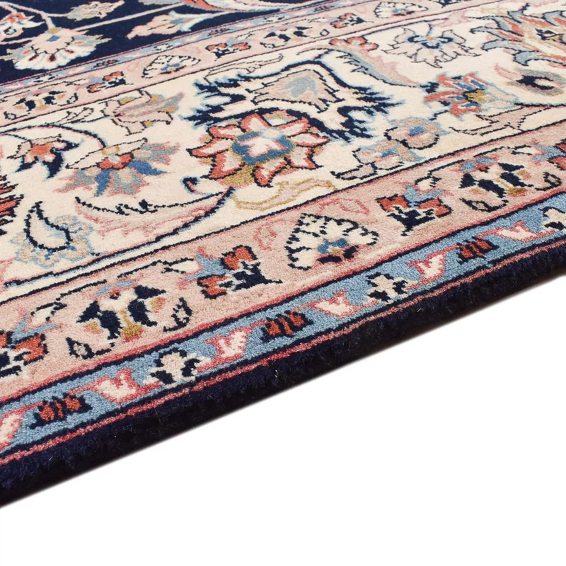 Maschad Teppich 192x285cm - Perserteppich - dunkelblau