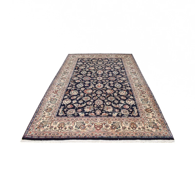 Maschad Teppich 192x285cm - Perserteppich - dunkelblau