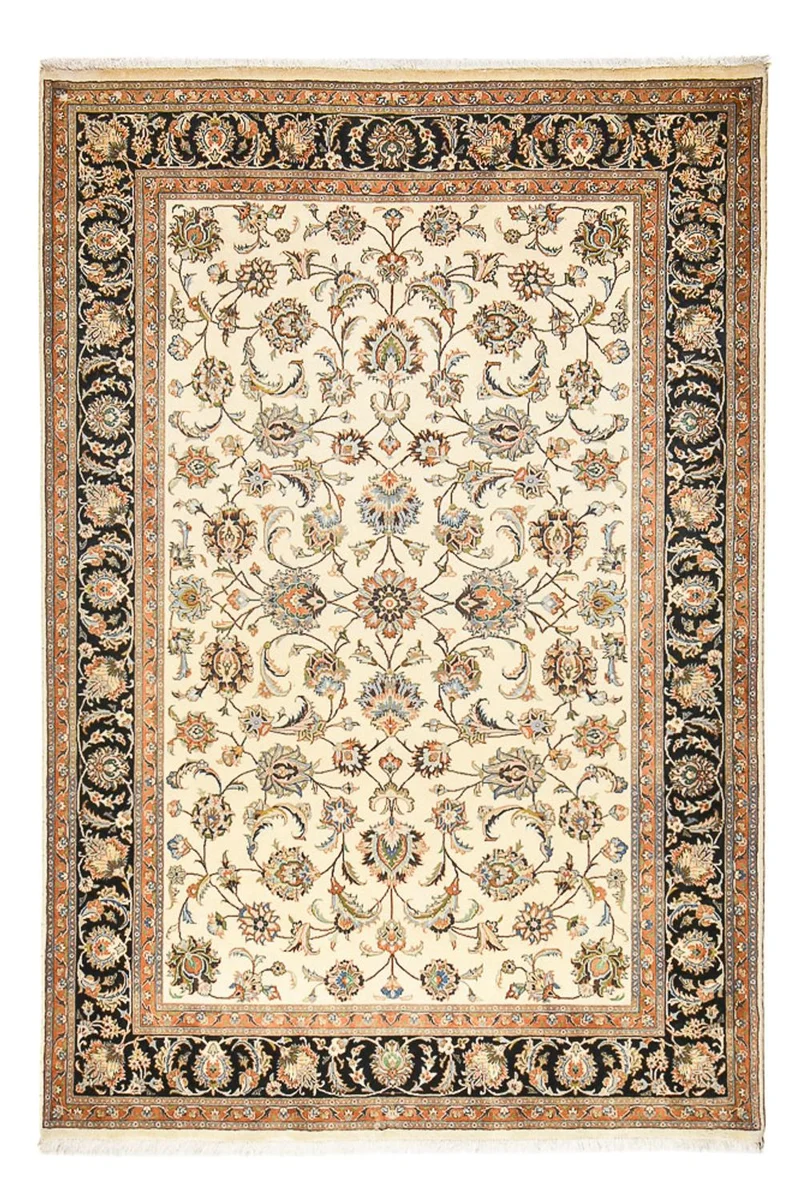 Maschad Teppich 198x289cm - Perserteppich - beige