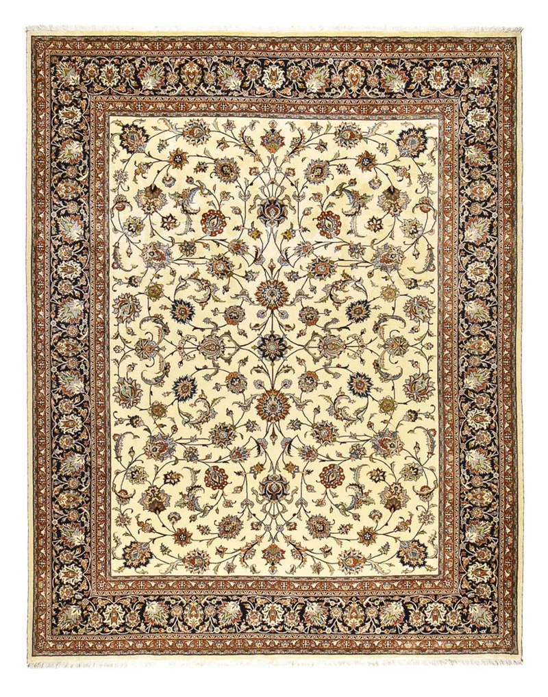 Maschad Teppich 294x385cm - Perserteppich - creme