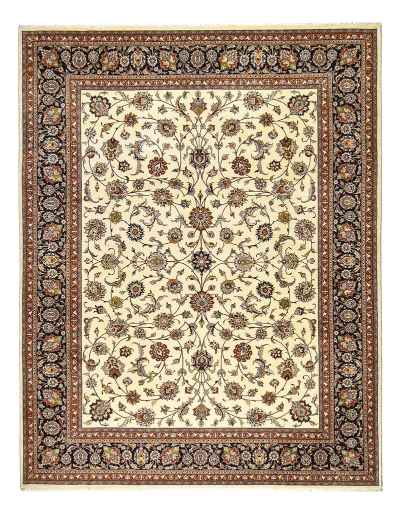 Maschad Teppich 292x387cm - Perserteppich - creme