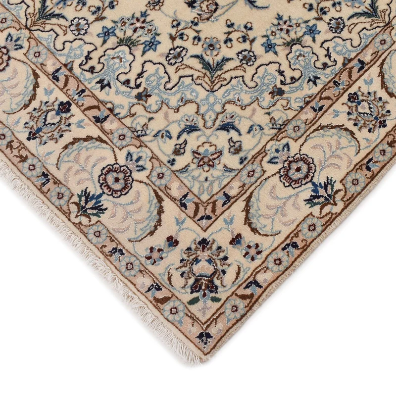 Nain - 9La Teppich 126x204cm - Perserteppich - beige